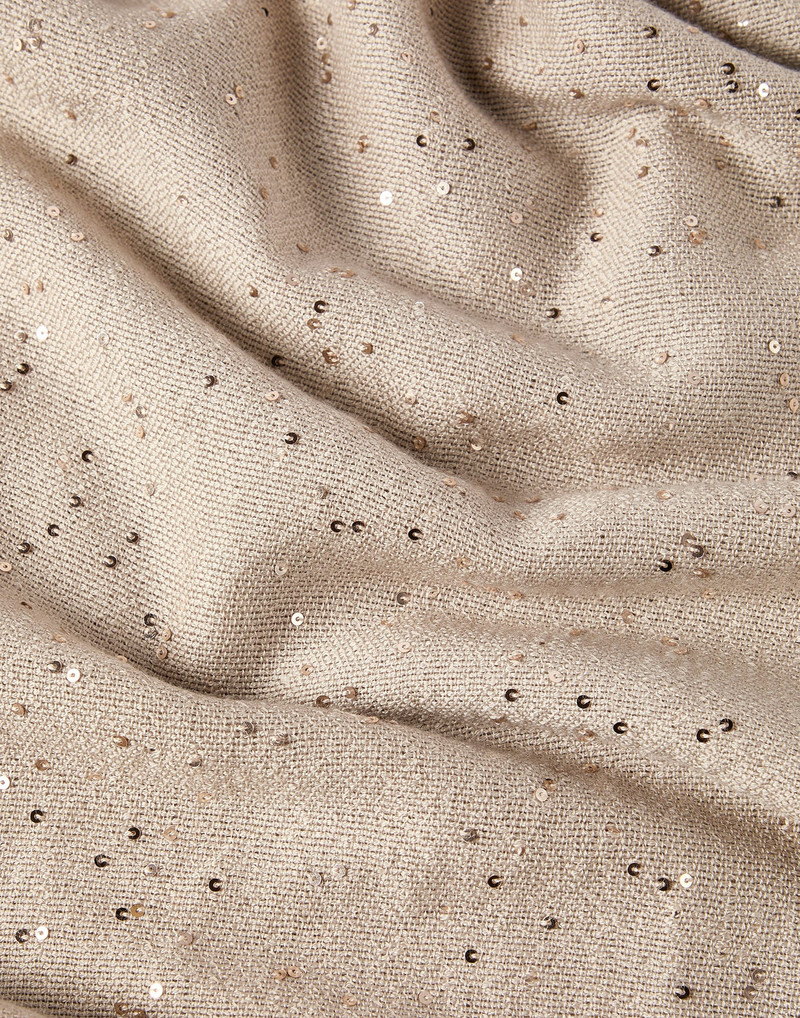 Cashmere and silk Diamond yarn scarf 3