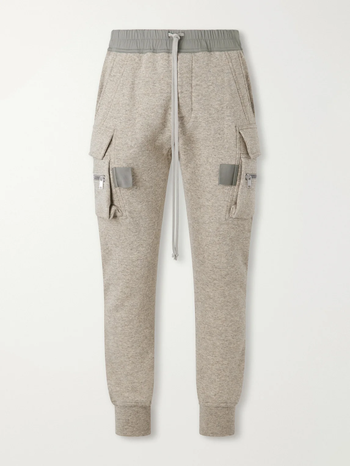 Mastodon Tapered Wool and Cotton-Blend Jersey Sweatpants - 1