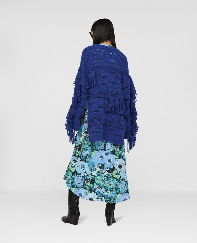 Knit 양모 잠바 3