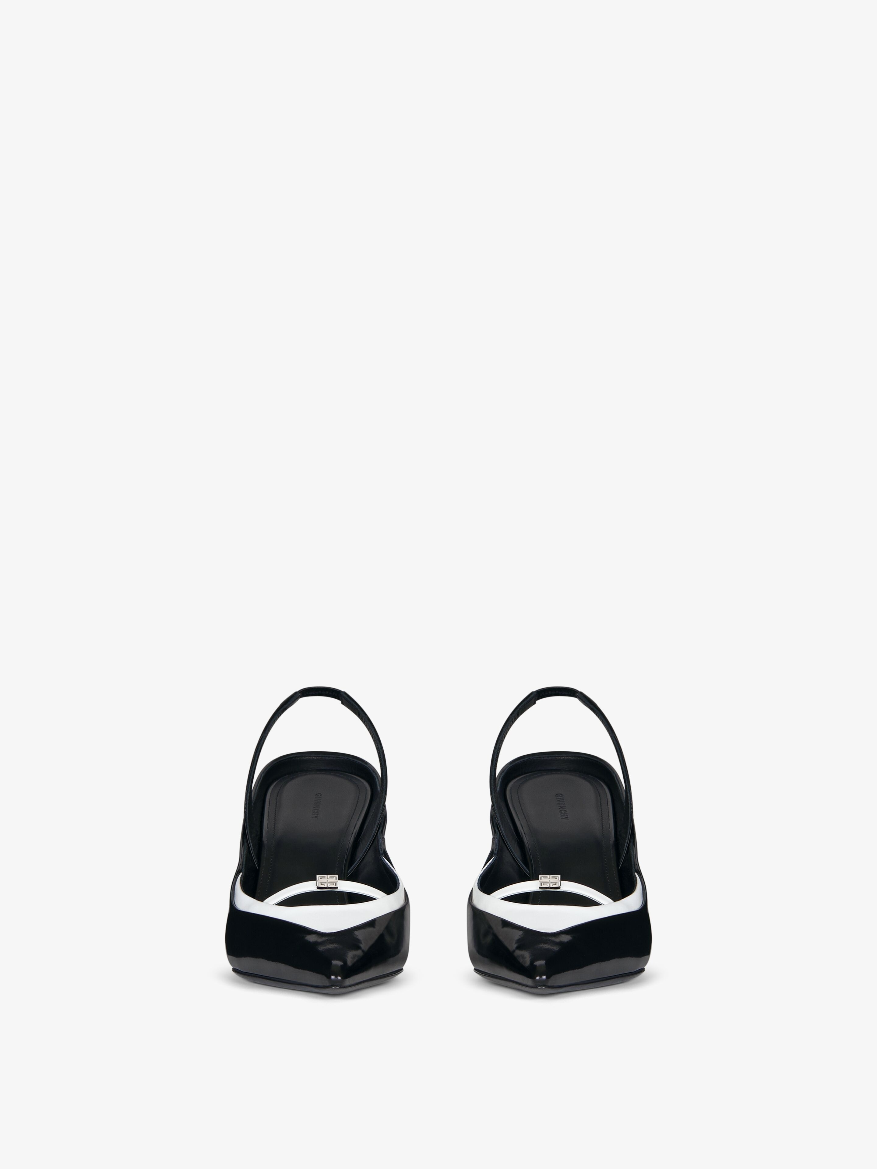 RAVEN SLINGBACKS IN LEATHER - 3