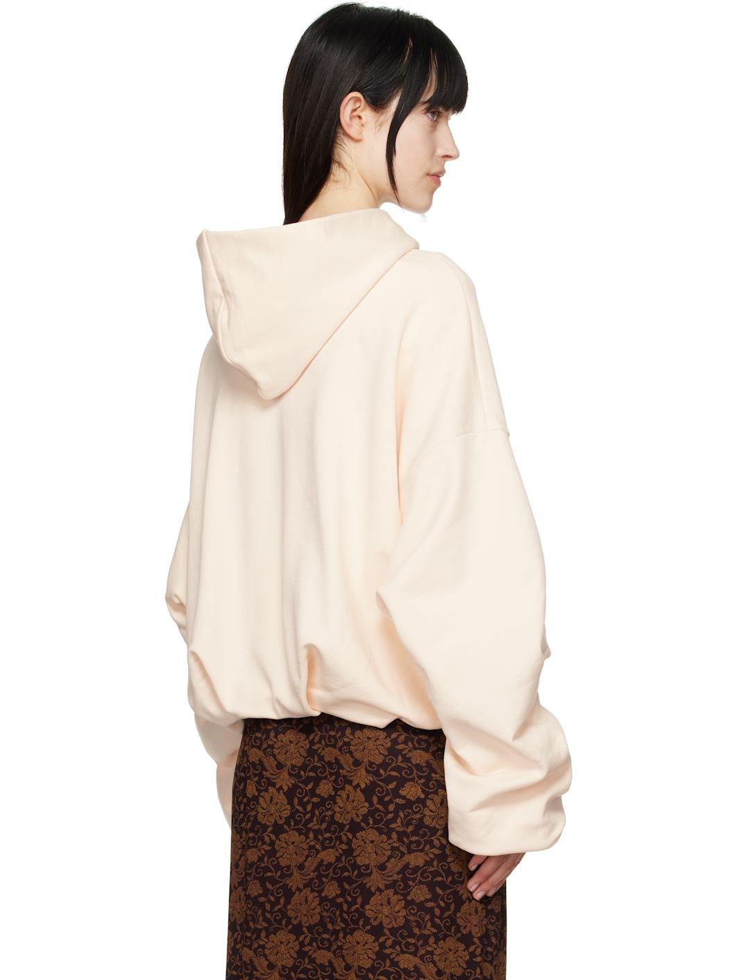 Off-White Draped Hoodie - 3