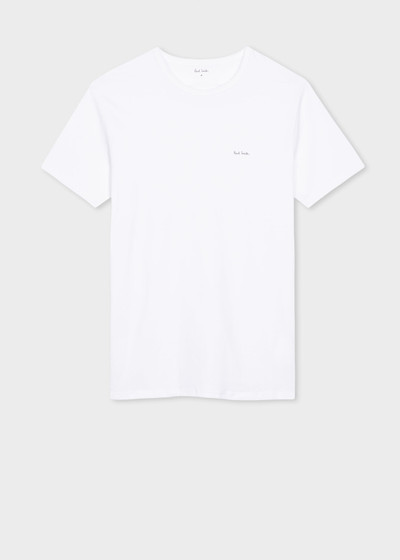 Paul Smith Logo Organic Cotton Lounge T-Shirts Three Pack outlook