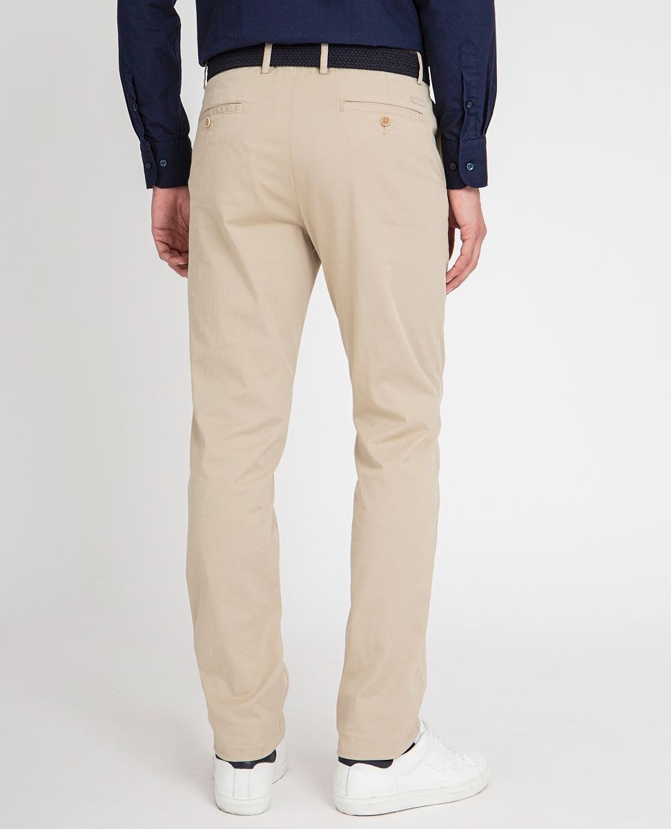 Stretch organic cotton trousers - 4