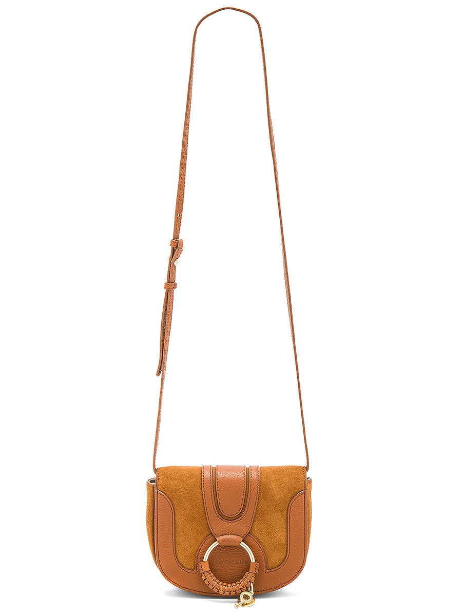 Mini Hana Shoulder Bag in Caramello - 4