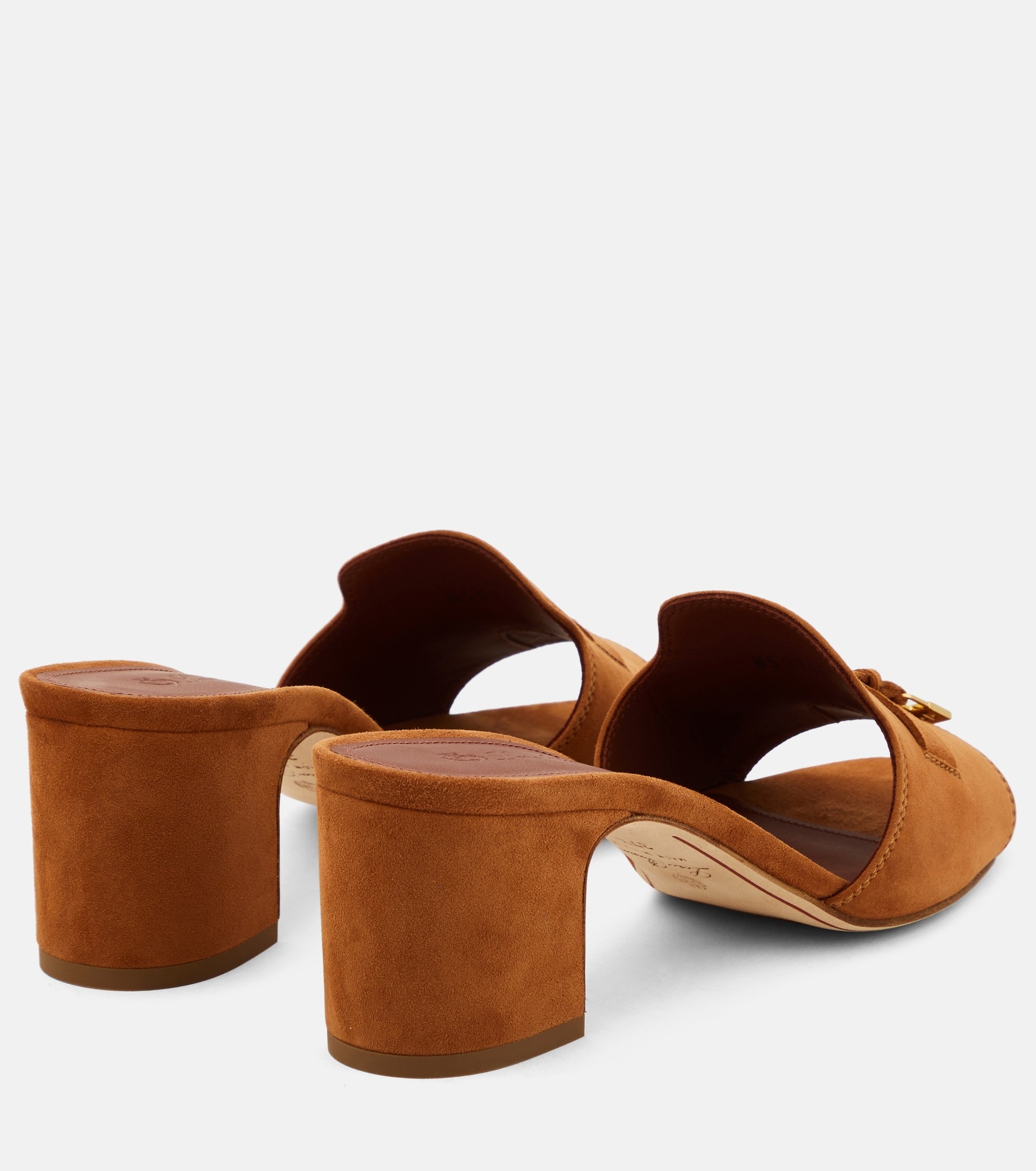 Summer Charms suede mules - 2
