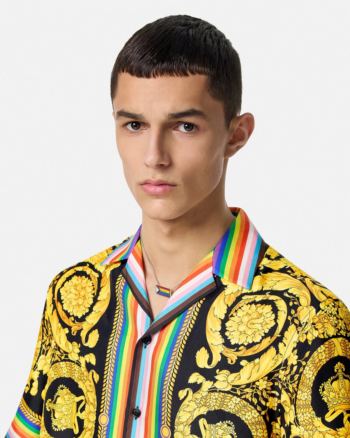 Pride Barocco Silk Shirt - 3