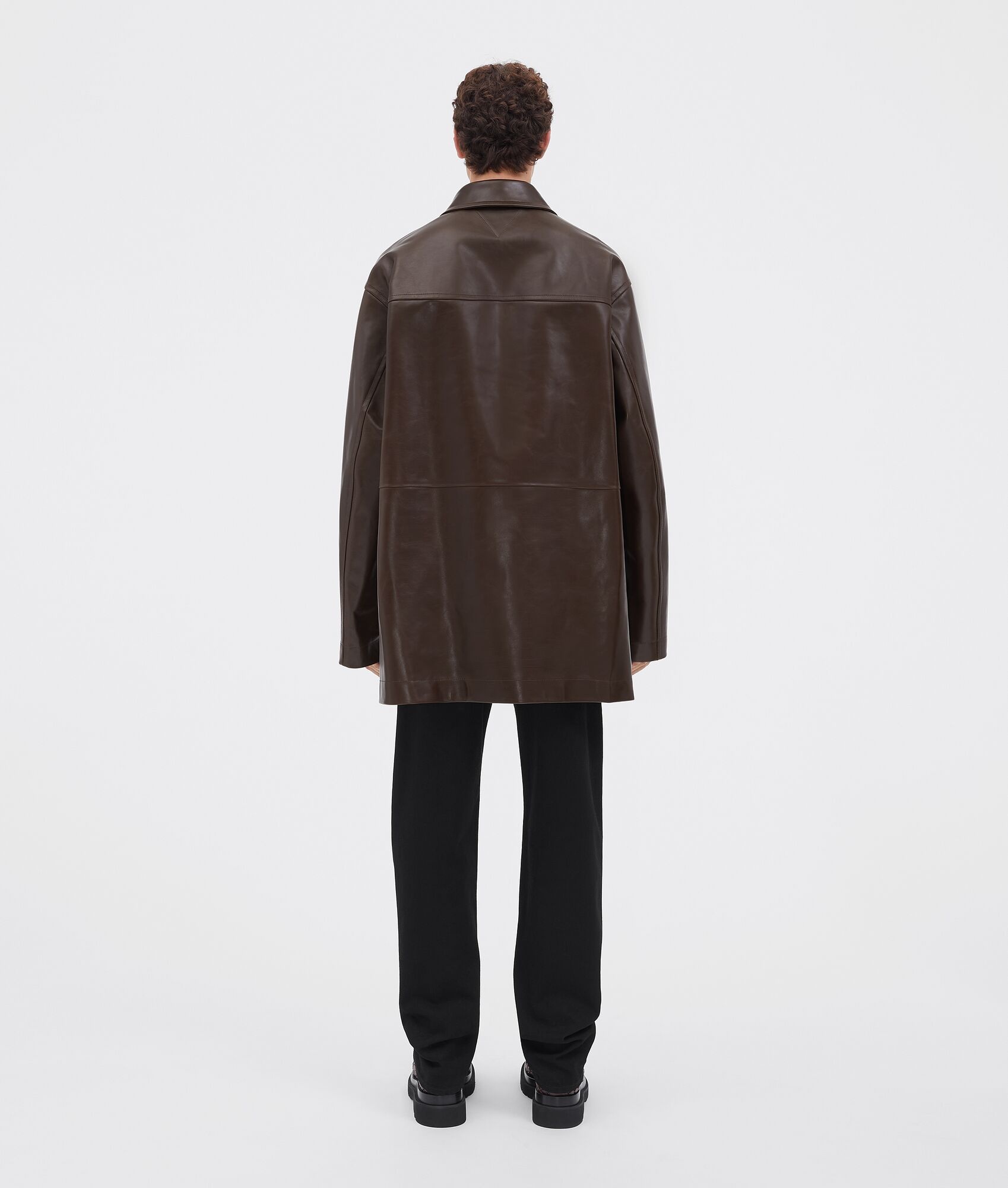 leather parka - 3
