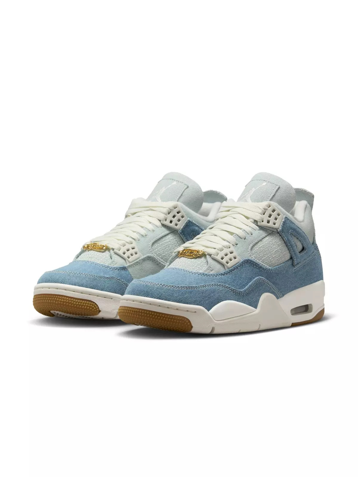 4 Retro "Worn Blue" Women's Shoe - 4