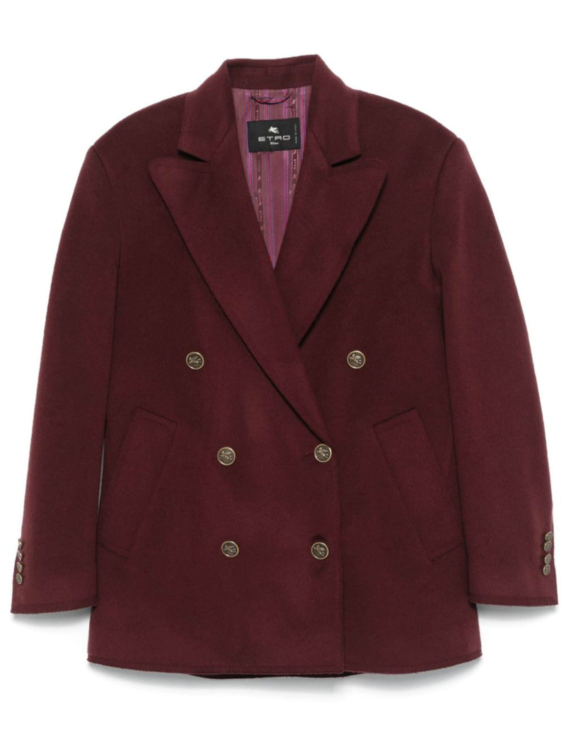 double-breasted blazer - 1