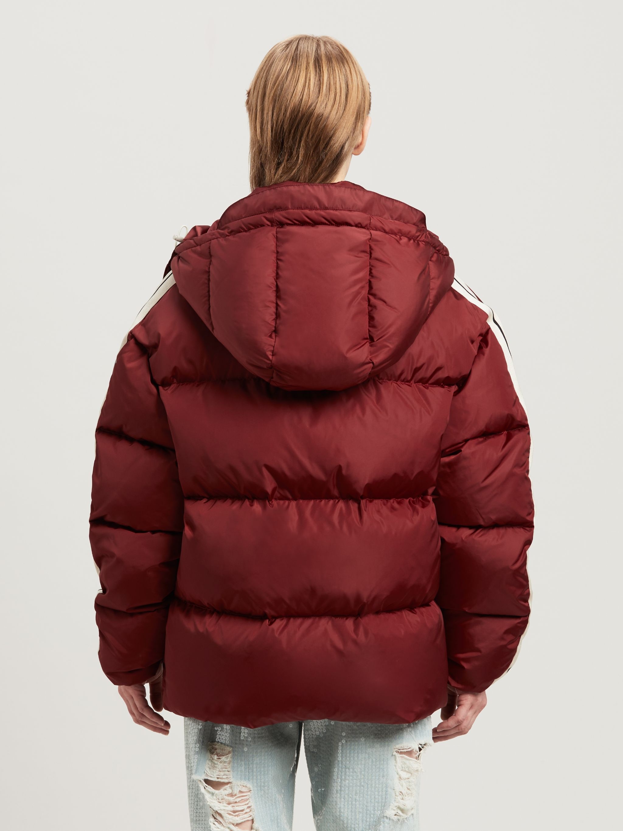 Hooded Track Down Jacket - 10