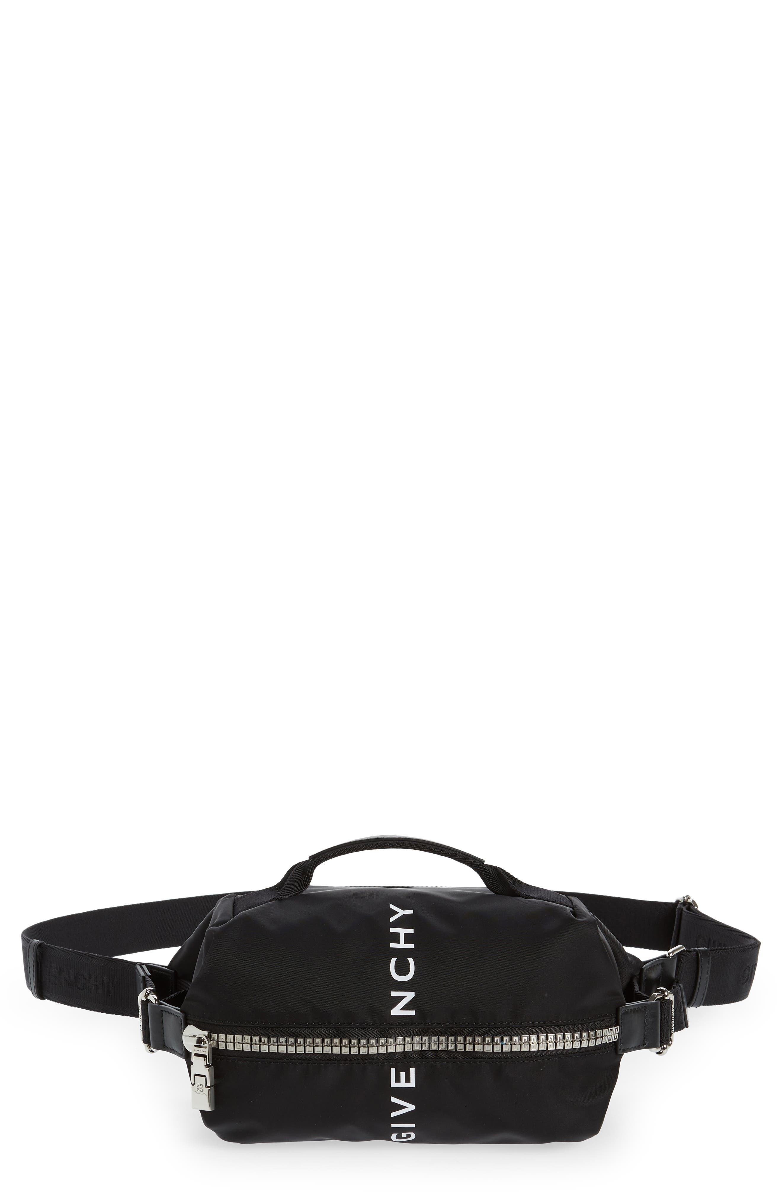 Givenchy G-Zip Belt Bag in 001-Black at Nordstrom - 1