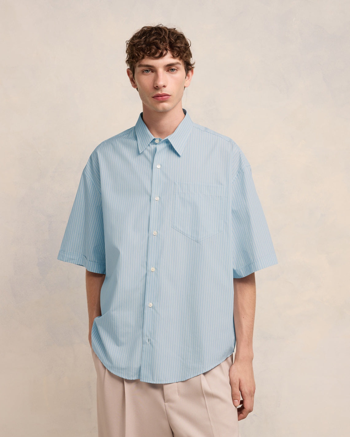 BOXY FIT SHORT SLEEVE SHIRT - 3