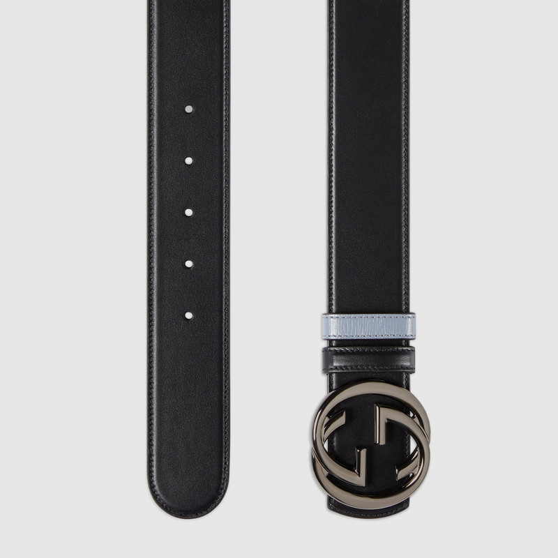 GUCCI Reversible belt with Interlocking G buckle outlook