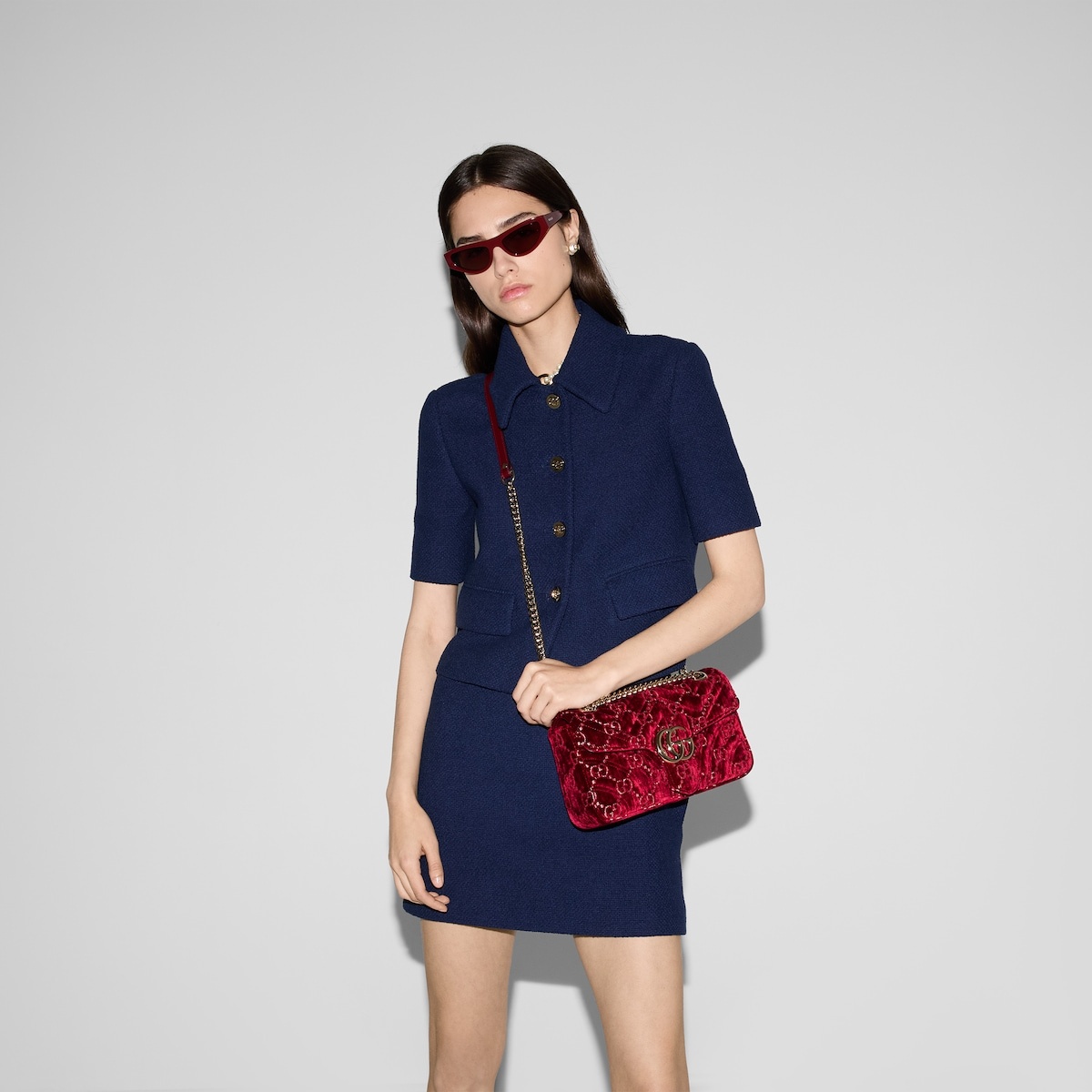 GG Marmont small shoulder bag - 4