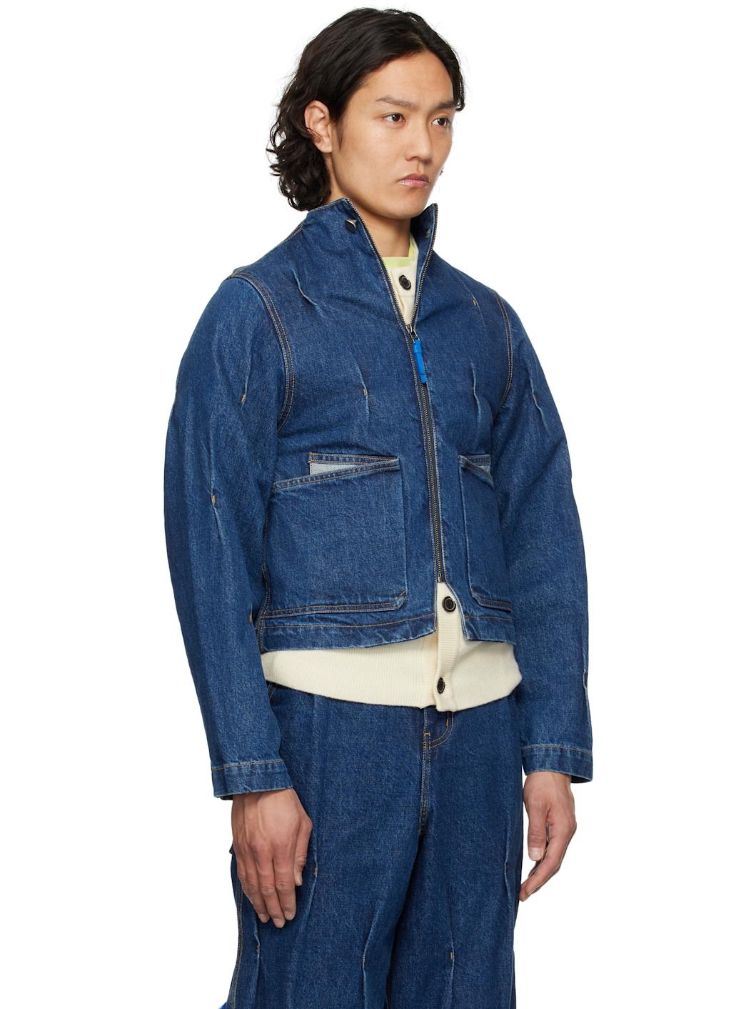 Blue 0108 Denim Jacket - 2