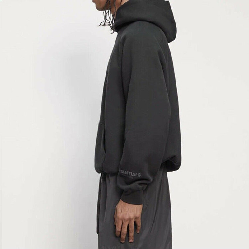 Fear of God Essentials SS20 Logo Hoodie 'Black' FOG-SS20-402 6