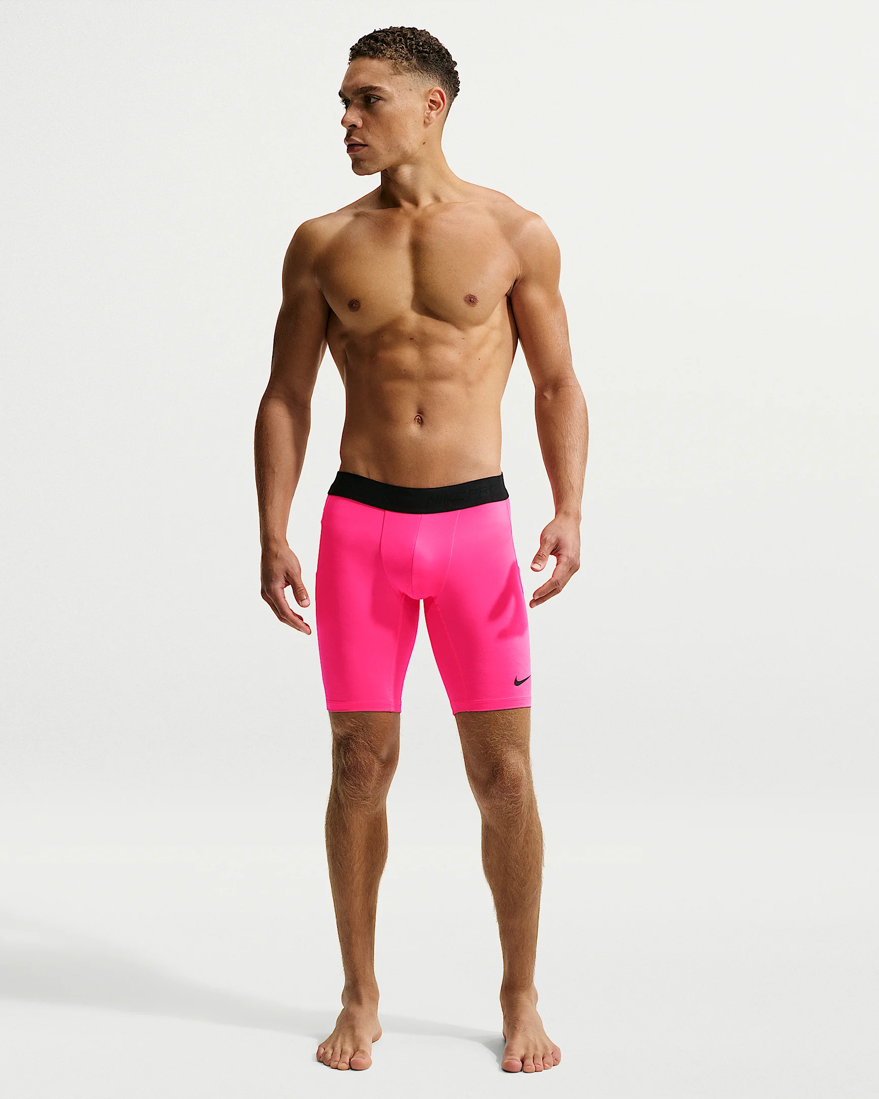 Nike Pro Men's Dri-FIT Fitness Long Shorts - 1