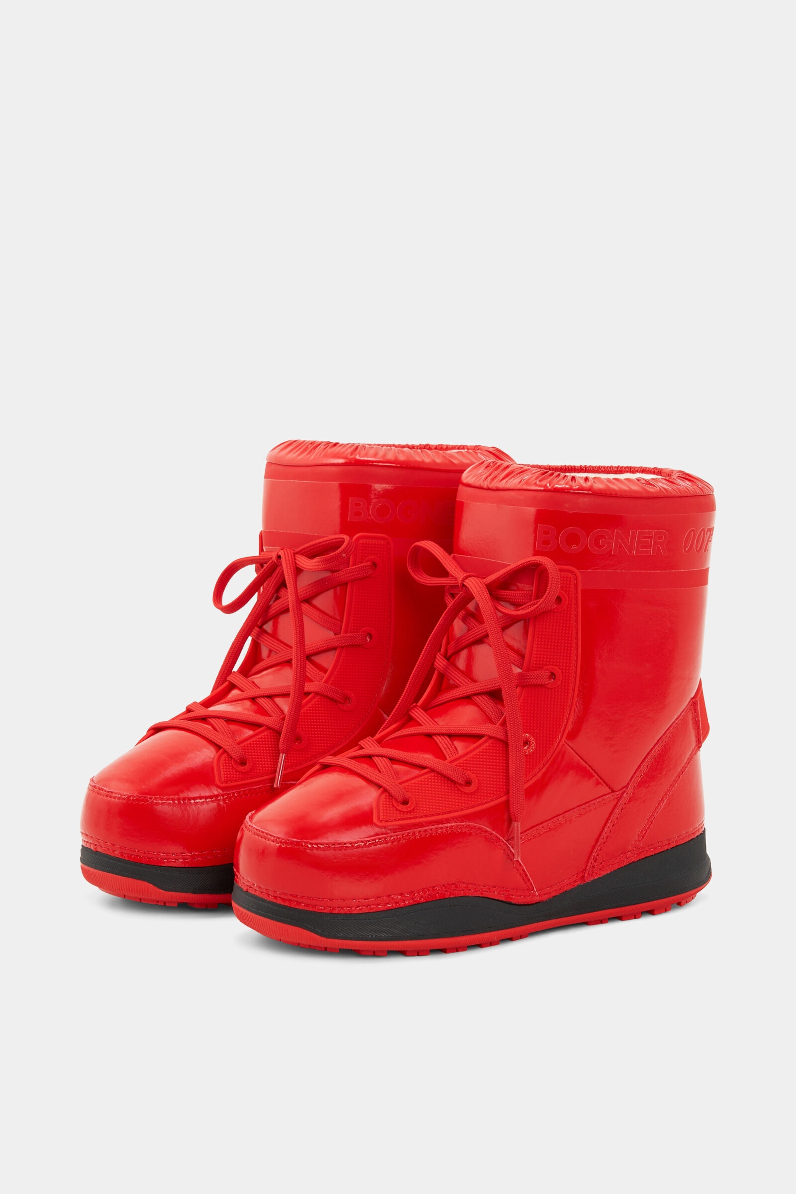 La Plagne X Bond 007 Snow boots in Red - 4