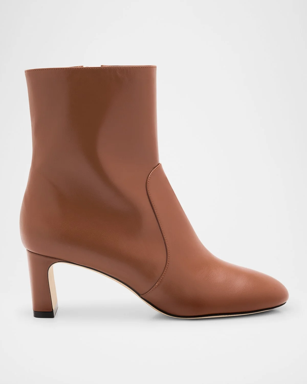 Babette Leather Ankle Booties - 1