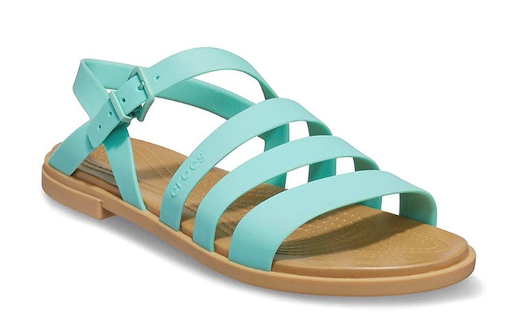 (WMNS) Crocs Tulum Sandals Green 206107-3U3 - 3