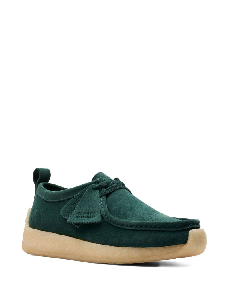 Clarks Originals Rossendale "Ronnie Fieg Kith 8th Street - Green" loafers outlook