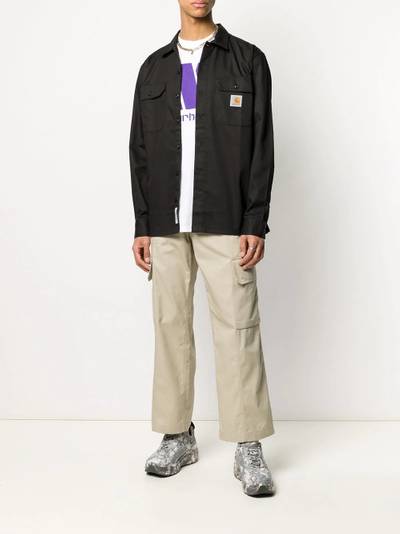 Carhartt Master logo patch detail shirt outlook