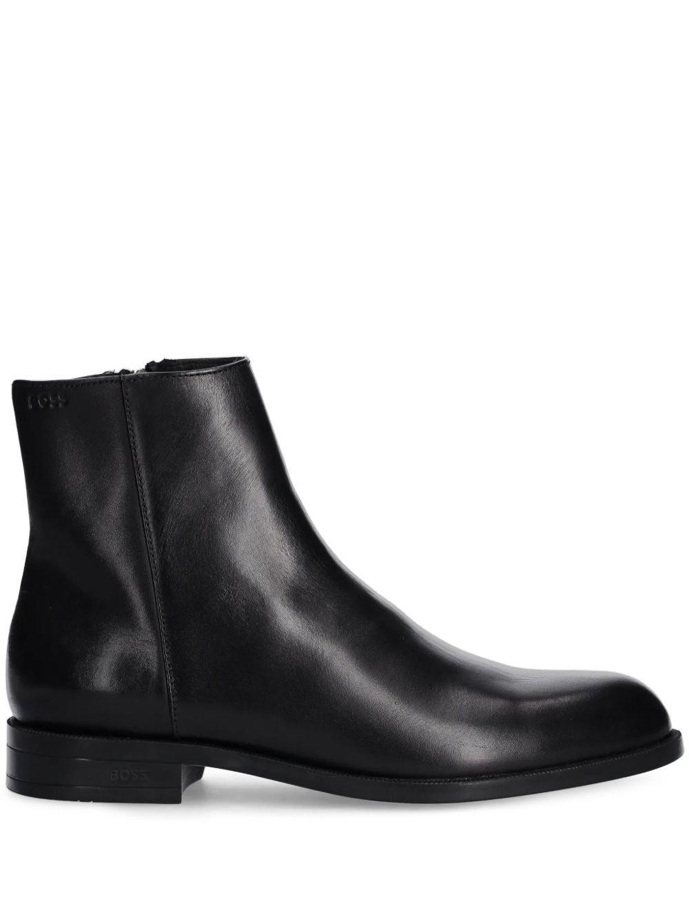 leather ankle boots - 1