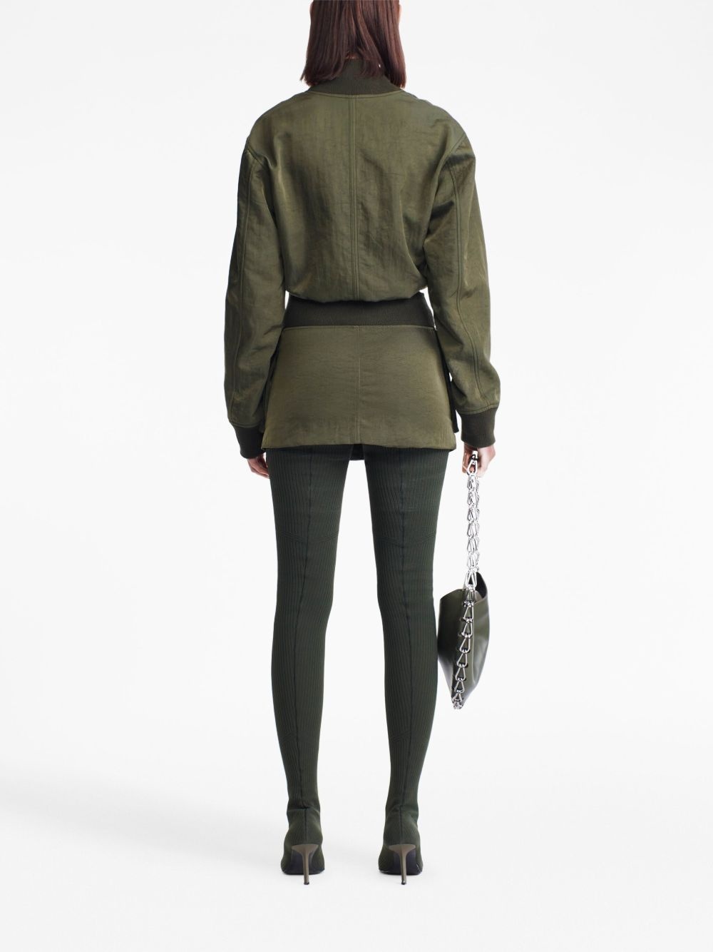 convertible bomber jacket - 3