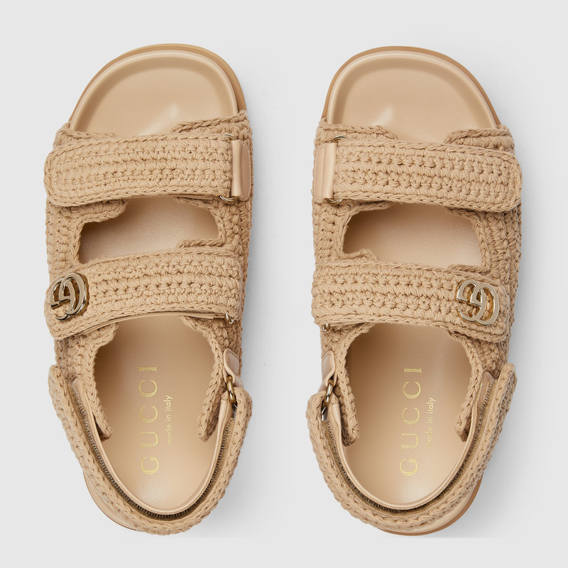 Women's sandal with Double G 6