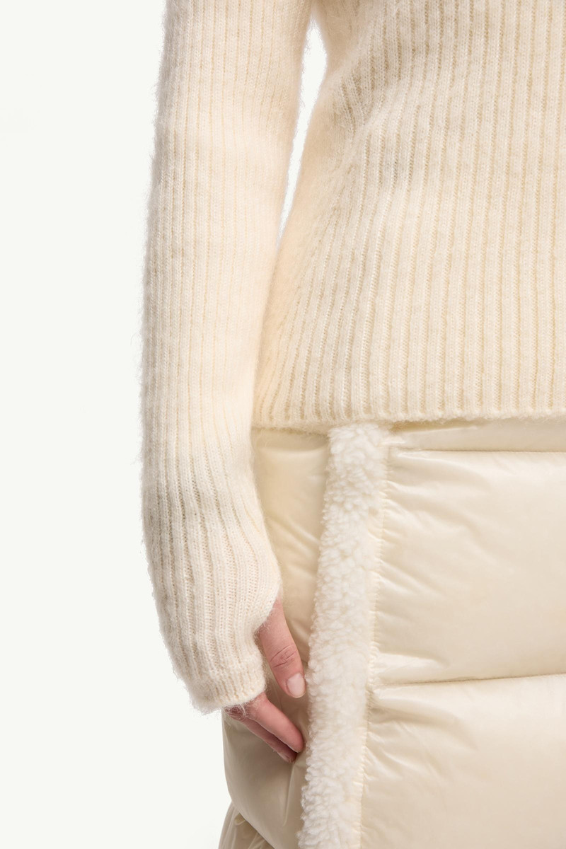 Wool & Mohair Blend Turtleneck Sweater 6