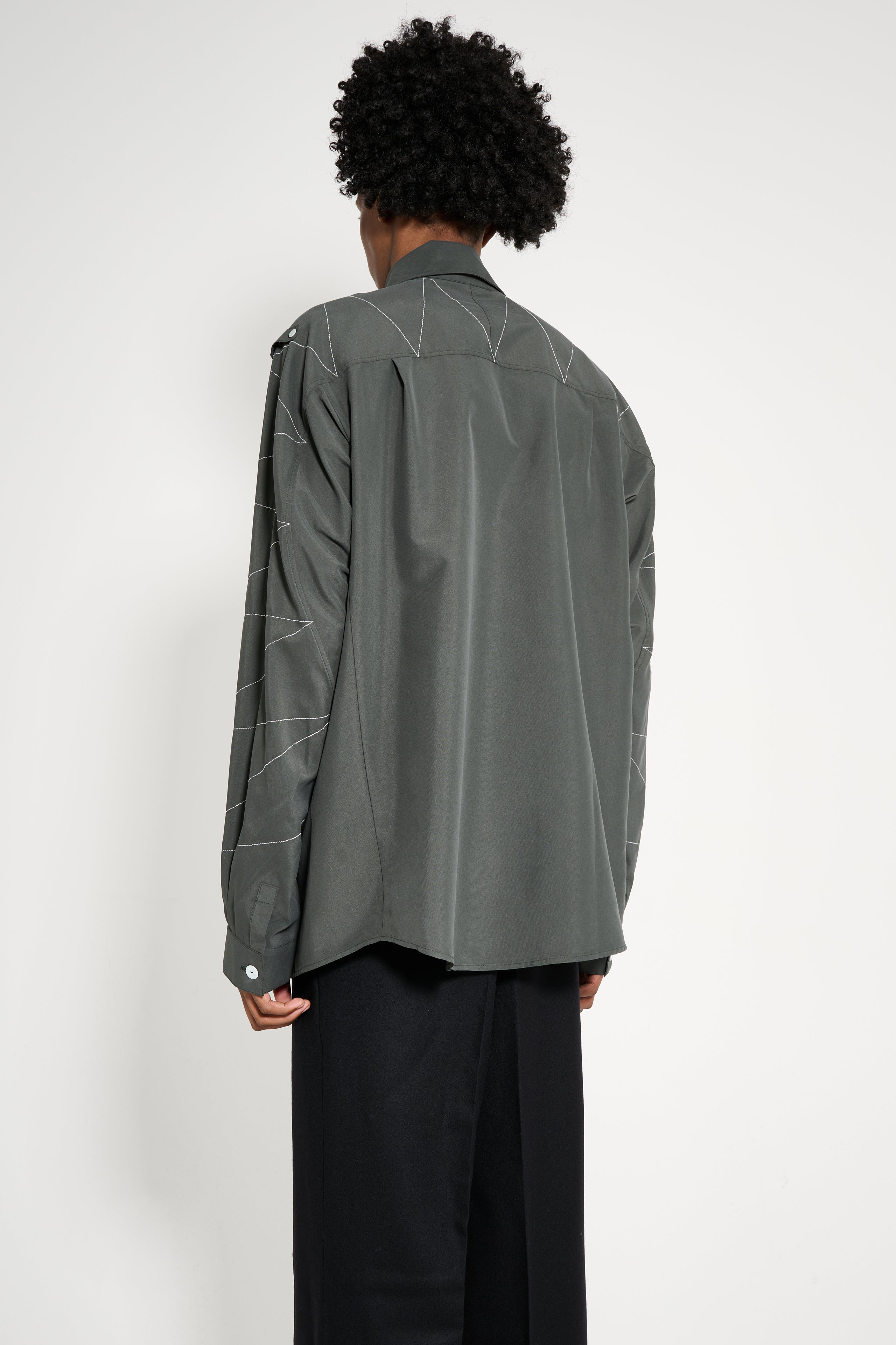 KIKO KOSTADINOV SOLVA SHIRT ROISIN GREEN - 4