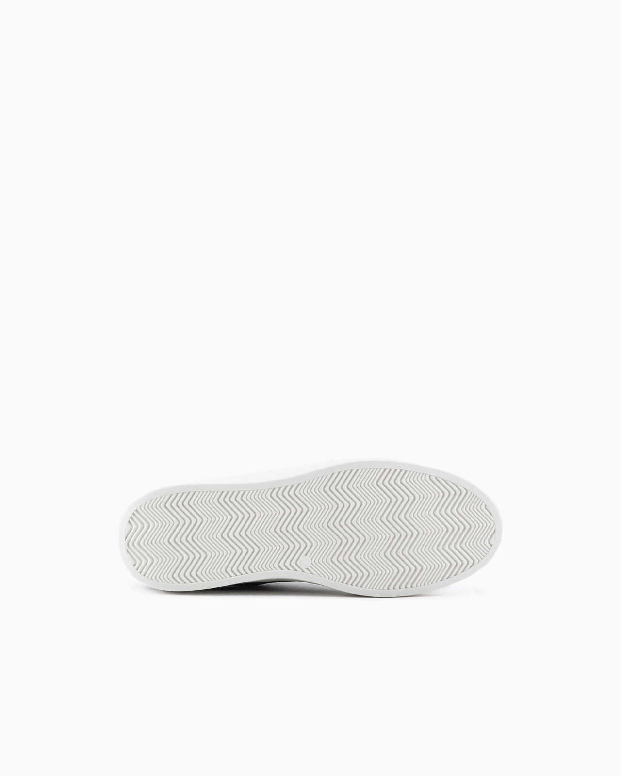 Leather sneakers with suede details and embossed logo - 6