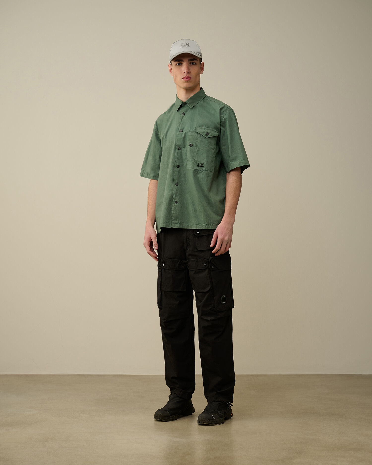 Cotton Popeline Short Sleeved Shirt - 6