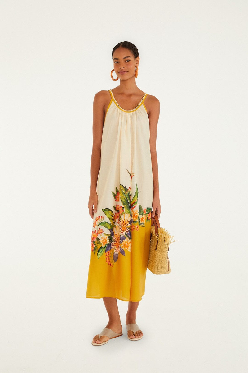 Light Blush Hilo Stripes Maxi Dress 1