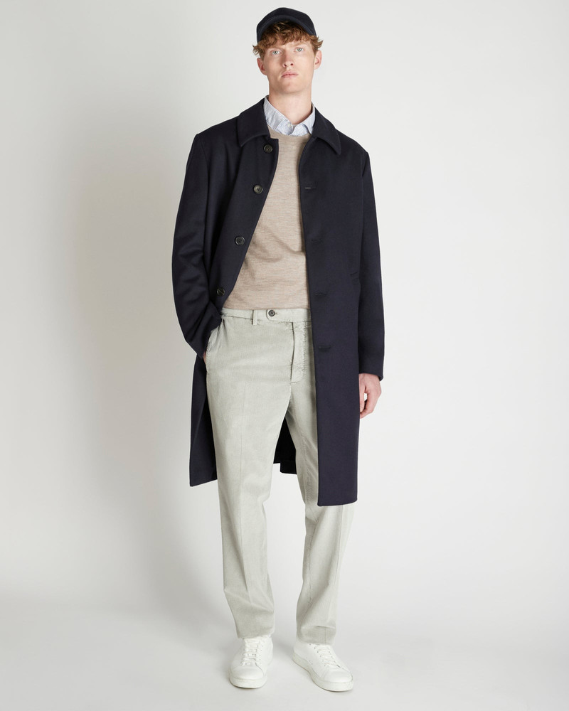 Tapered fit corduroy trousers 7