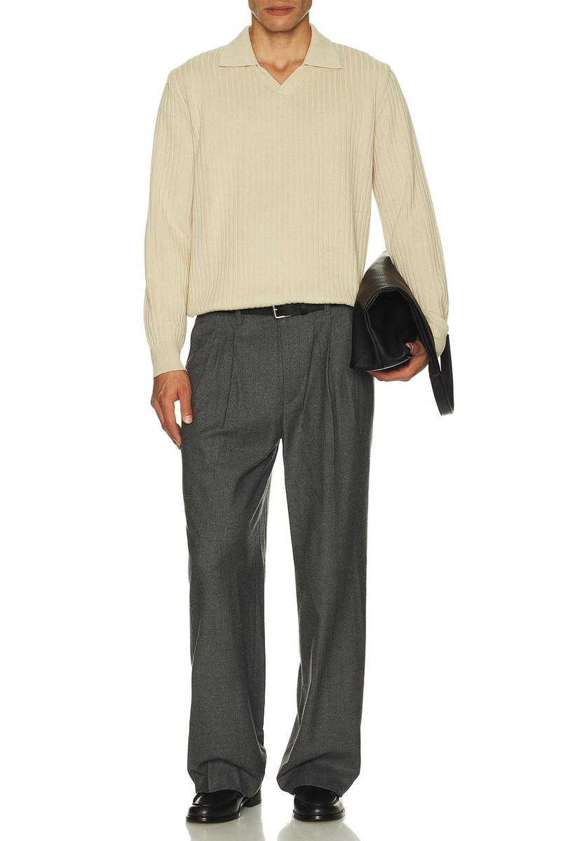 Clifford Knitted Ribbed Polo 2
