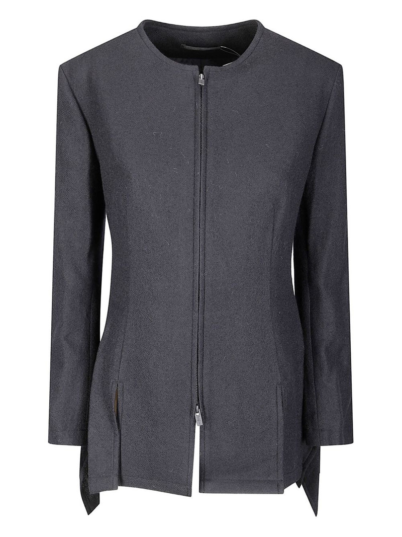 zip-up wool jacket 1