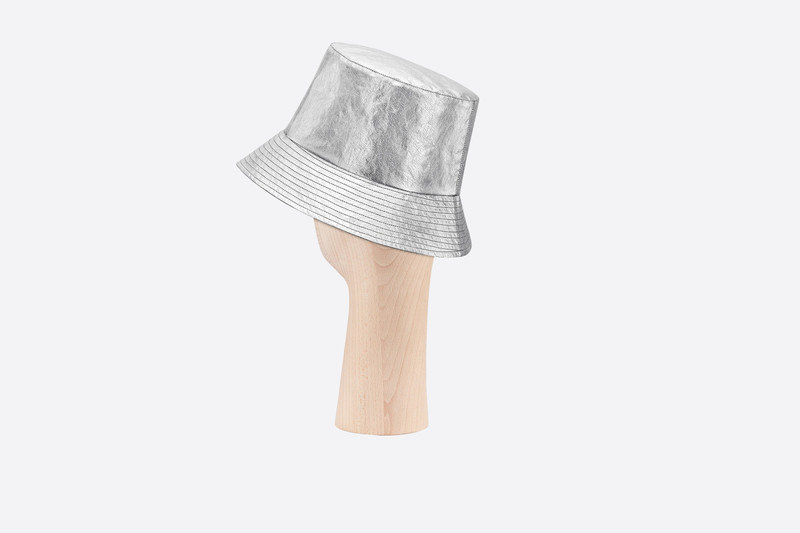 Dior Reversible D-Metallic Small Brim Bucket Hat outlook