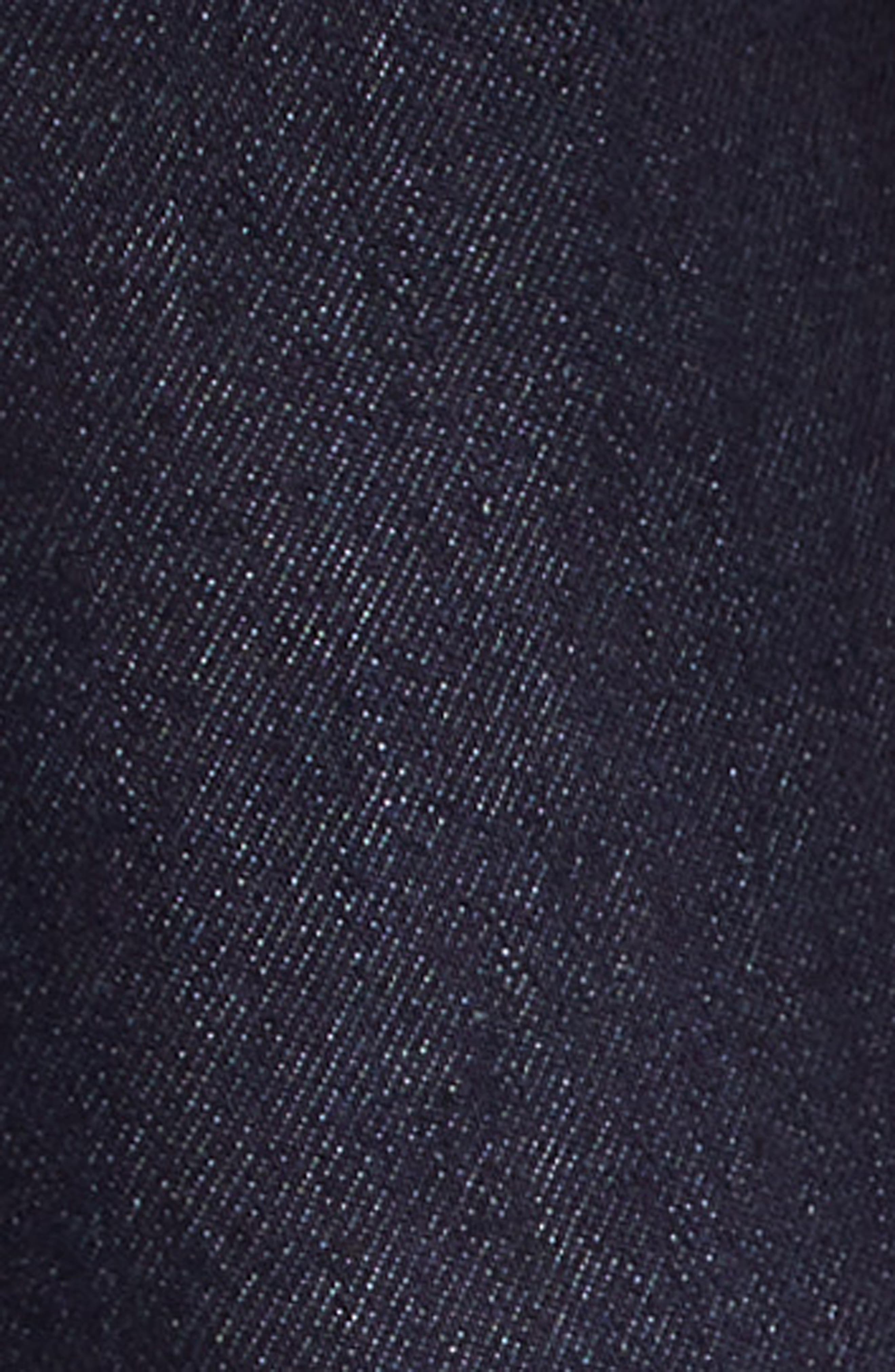 LOULOU DE SAISON Samur High Waist Tapered Leg Jeans in Raw Wash at Nordstrom - 7