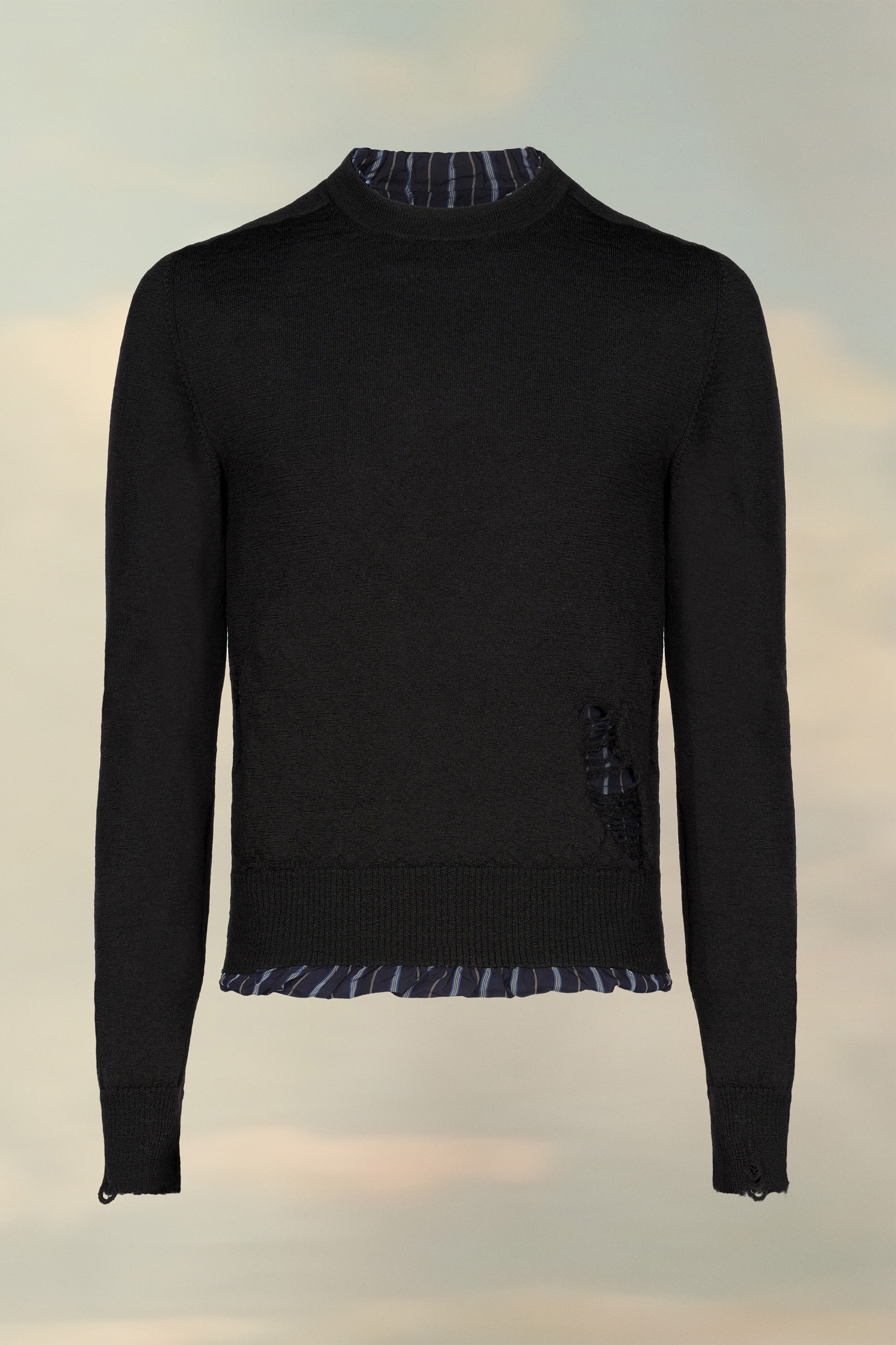 Distressed Sweater - 2