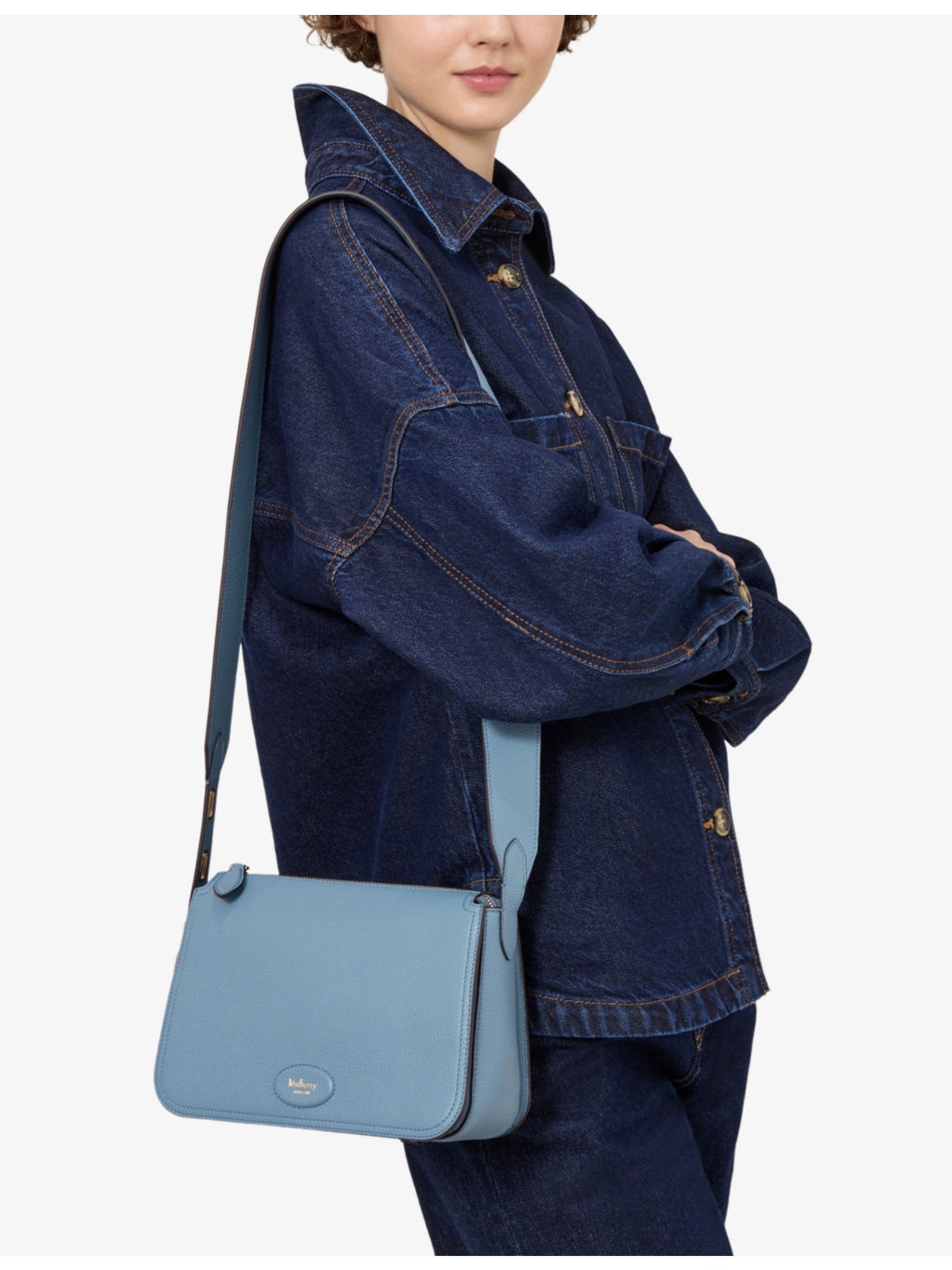 Billie Small Leather Cross Body Bag - 6