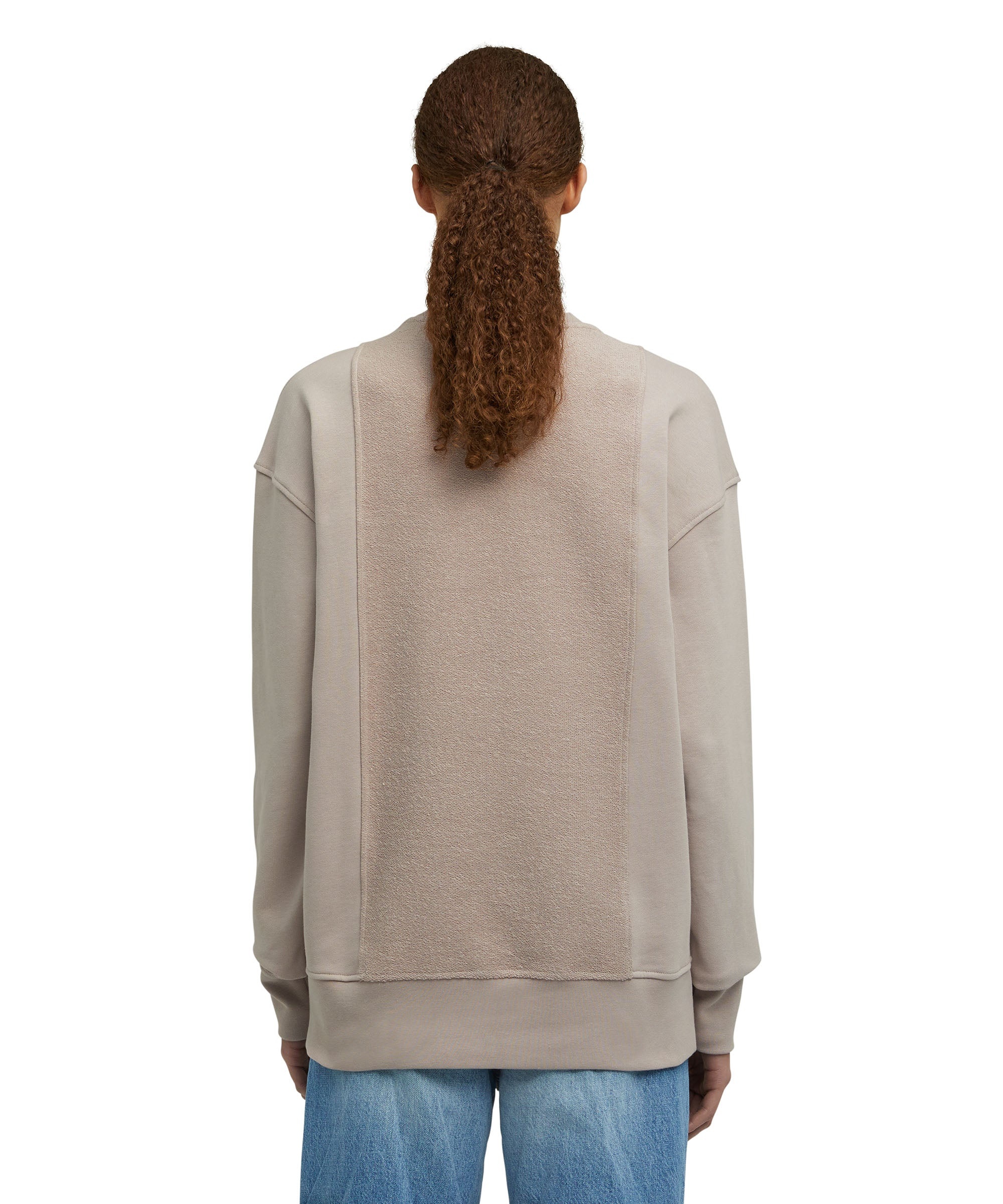 Organic cotton crewneck sweatshirt from the MSGM Fantastic Green Capsule - 8