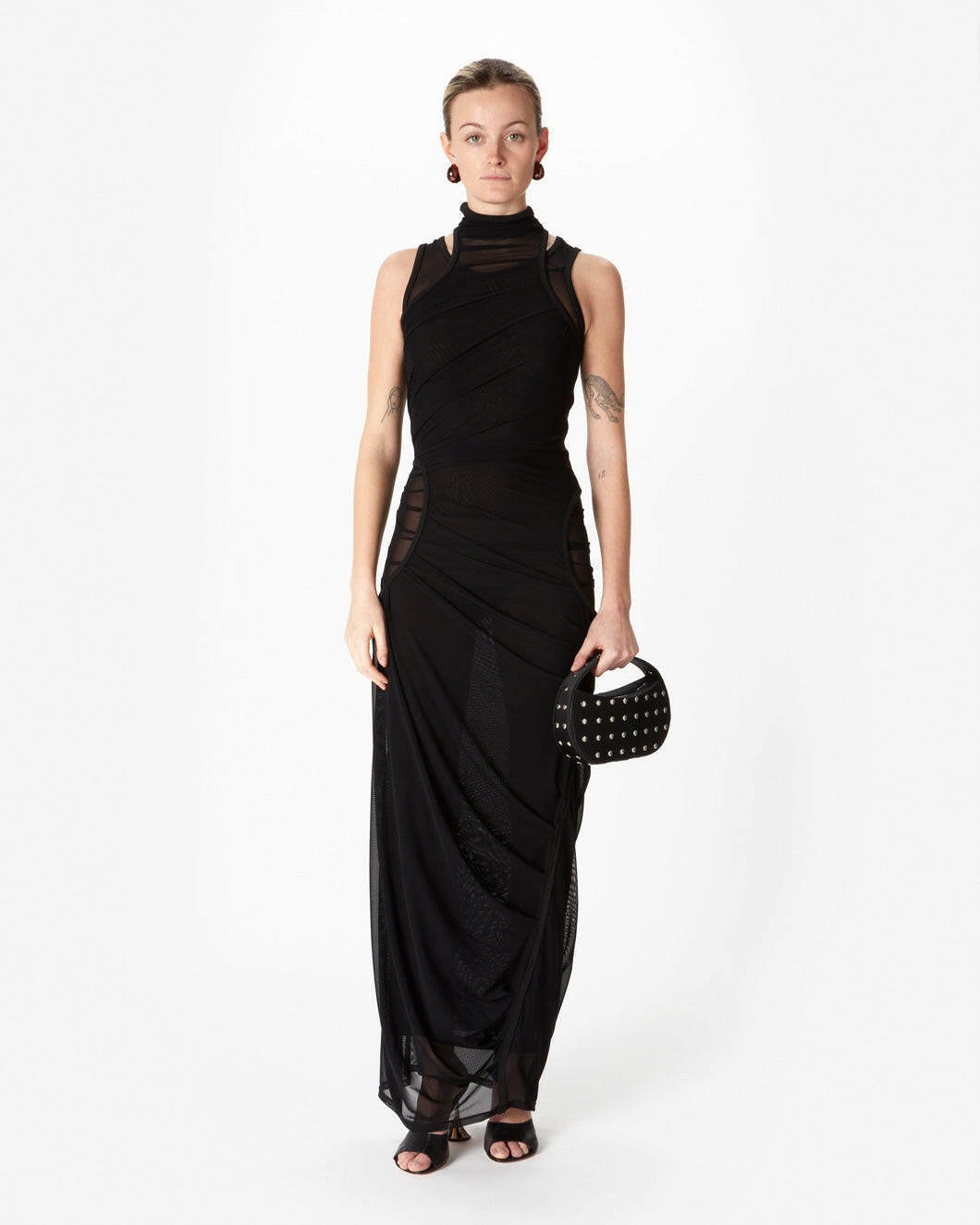 LAYERED MESH DRESS - 2