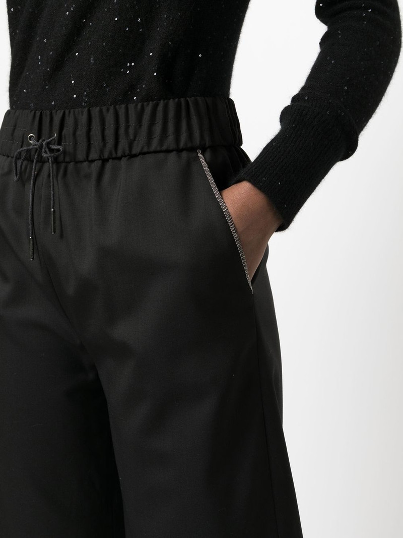 cropped flared trousers 5