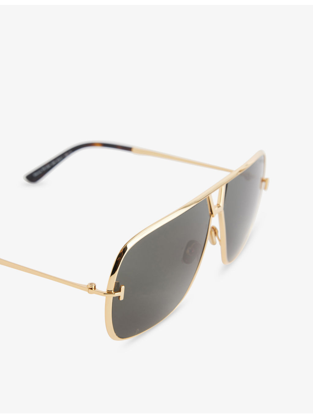 TF1204 Stavros Pilot-Frame Metal Sunglasses - 2