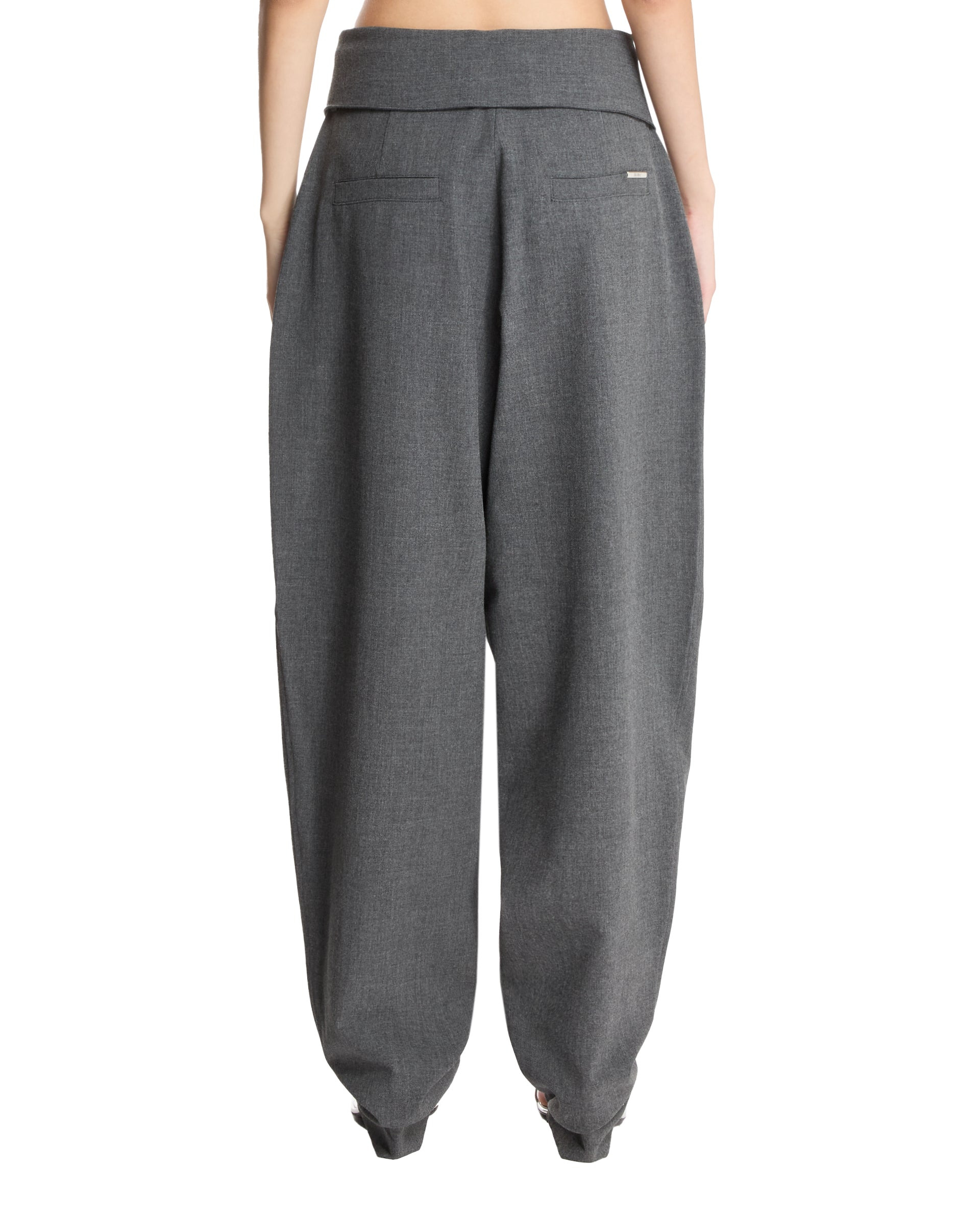 Gray Harem Pants - 3