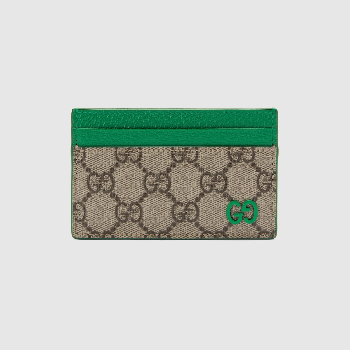 Card case with GG detail - 1