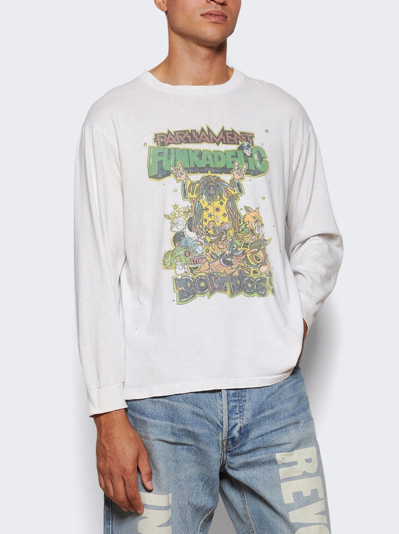 EARTHLING VIP Funkadelic Vintage Tee White outlook