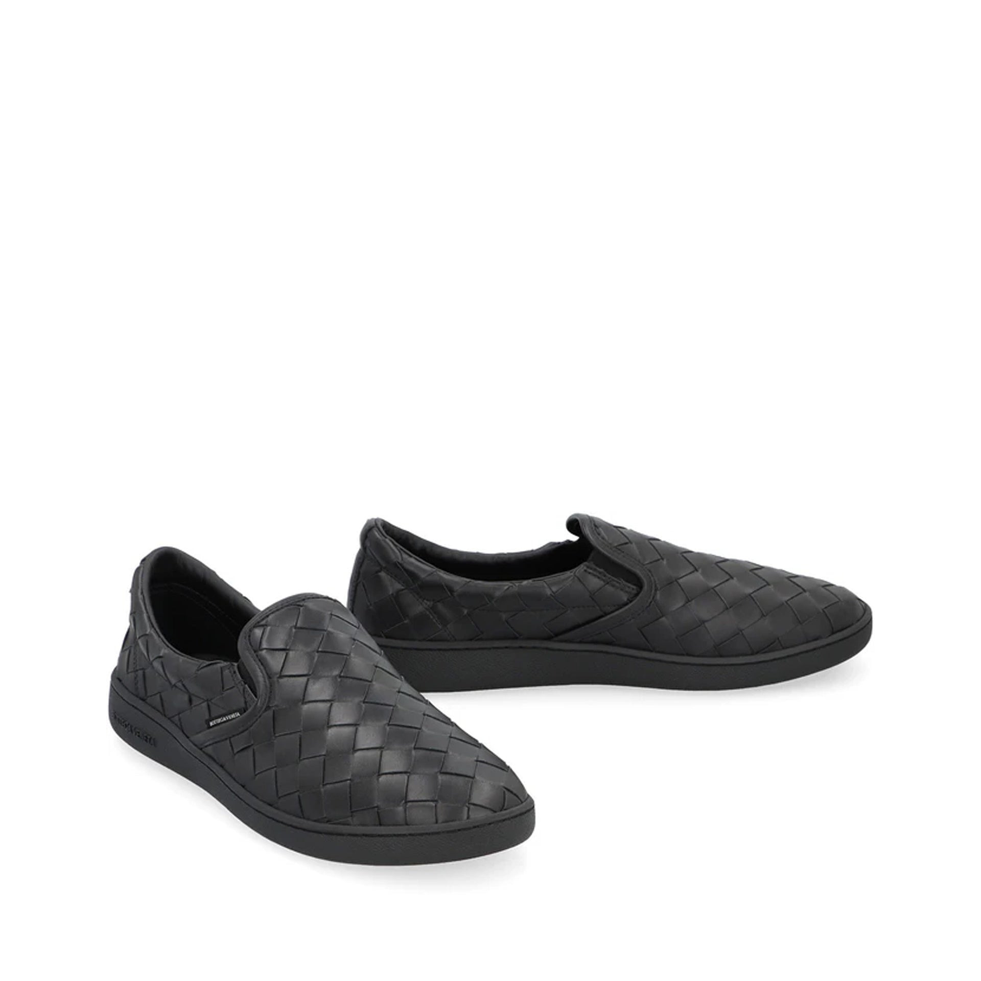 Bottega Veneta Sawyer Leather Sneakers Men - 2