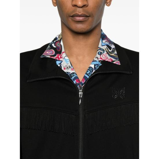 FRINGE TRACK JACKET RAYON JERSEY - 10